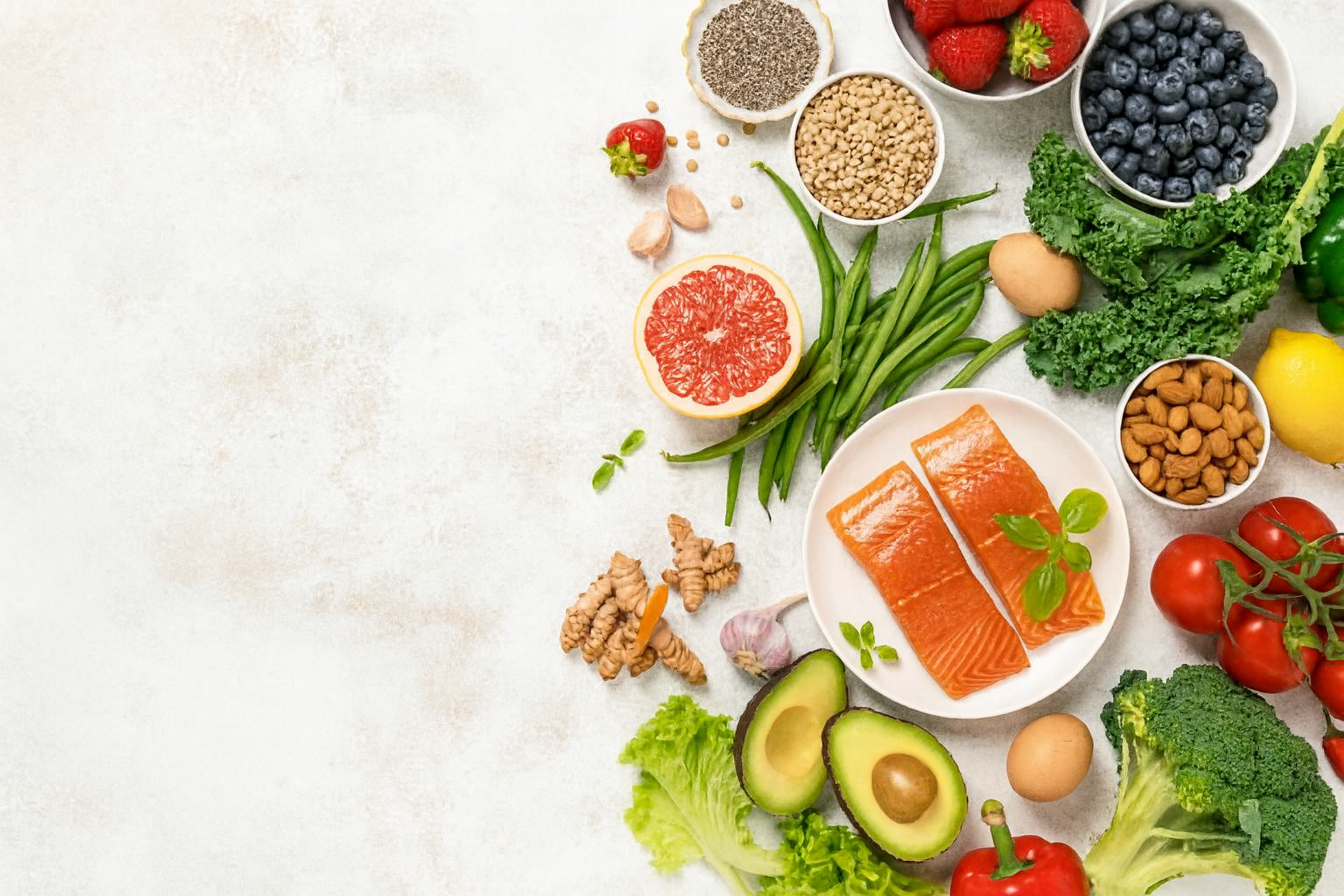 Colorful fruit basket